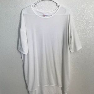 Medium white  Lularoe Irma